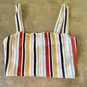 Cute fun multicolor top